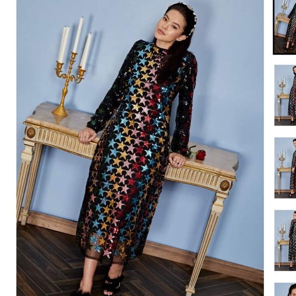 Sister Jane Shooting Star Sequin Dress 